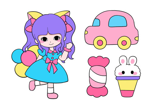 Q版女孩