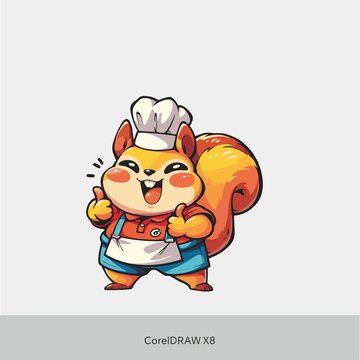 松鼠厨师