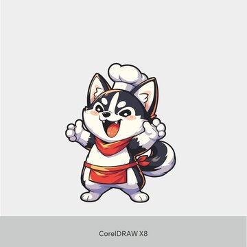 哈士奇厨师