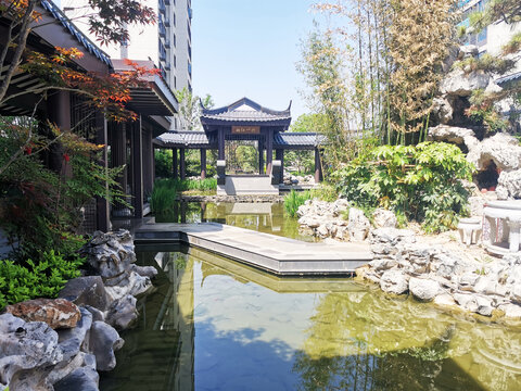 高档住宅小区景观园林