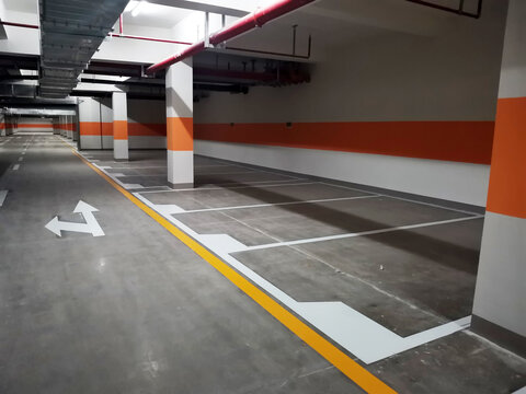 停车场划线