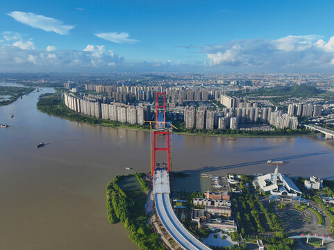 在建的顺德大桥