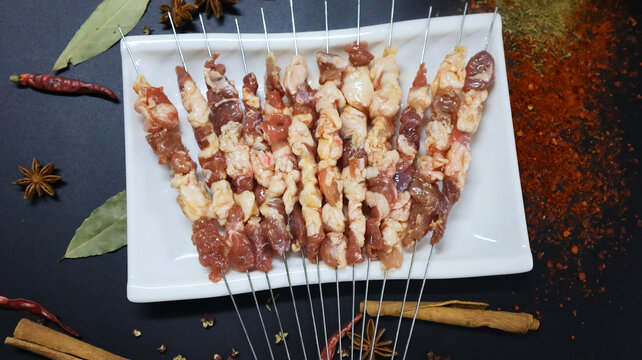 猪肉筋串