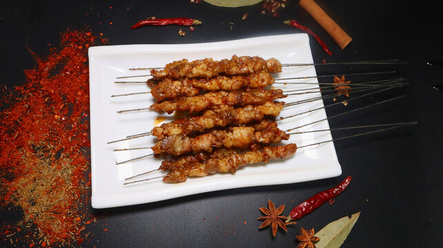 猪肉筋串