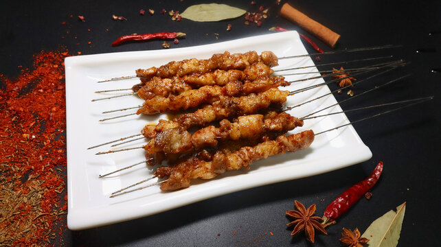 猪肉筋串