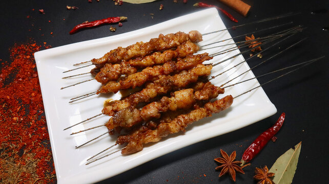 猪肉筋串