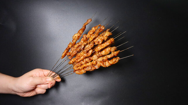 烤猪肉串