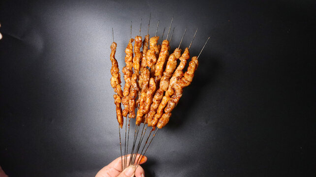 烤猪肉串