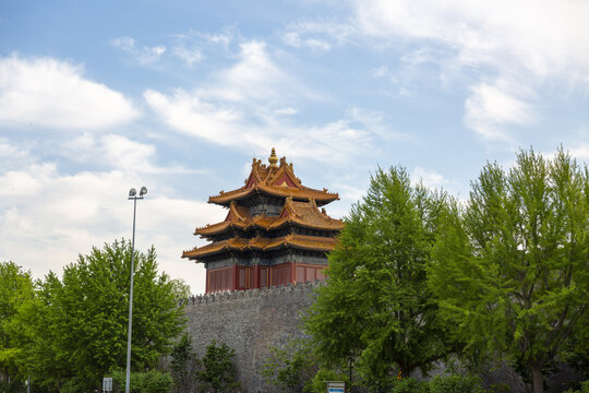 故宫角楼远景
