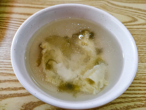 紫菜蛋花汤