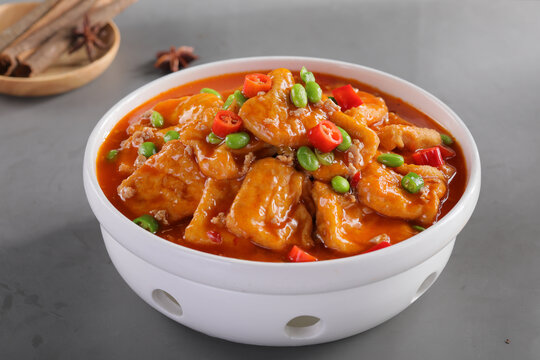 鱼香茄子煲