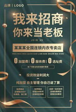 创业招商加盟水牌