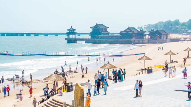 老龙头海滩