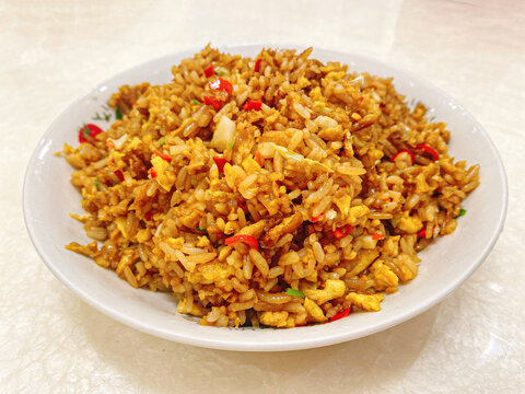 香辣蛋炒饭