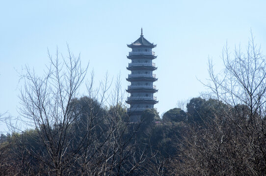 洪光塔建筑景观
