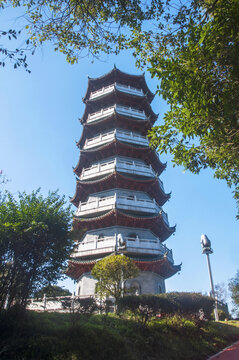 光泽洪光塔风景