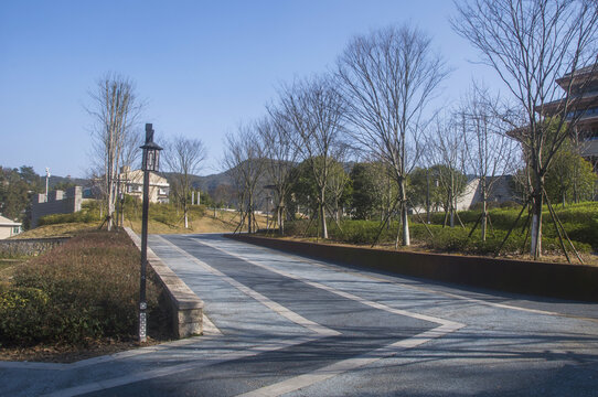 园林坡道步道