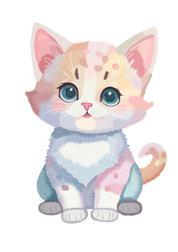 卡通猫咪
