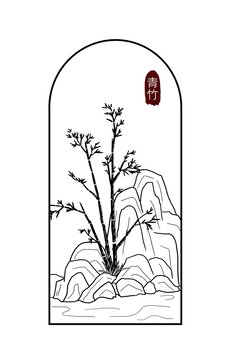 梅兰竹菊四君子之竹
