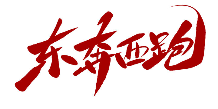 东奔西跑