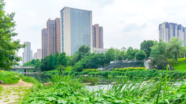 圭塘河风光带