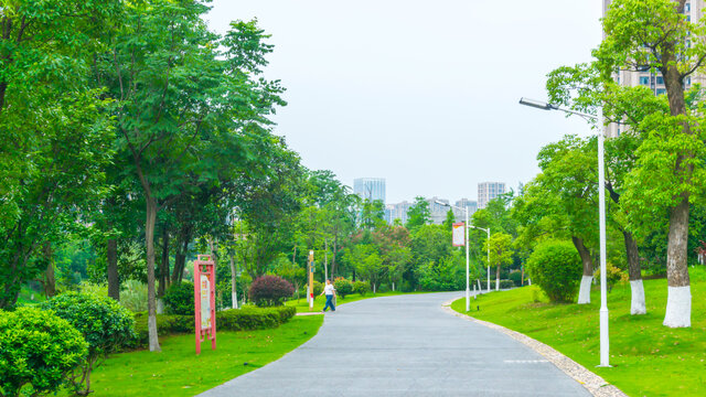 圭塘河风光带