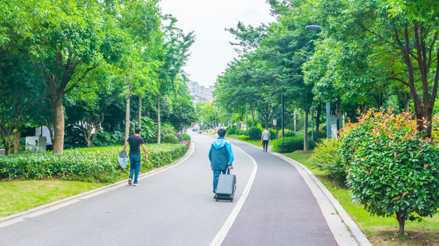 圭塘河风光带