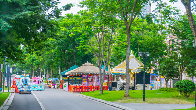 圭塘河儿童游乐场