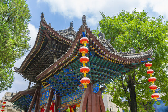 西安都城隍庙牌坊