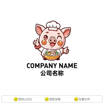 美食动物卡通创意