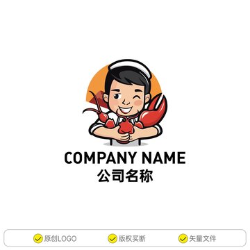 小龙虾创意形象