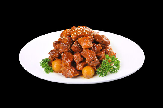 板栗烧肉