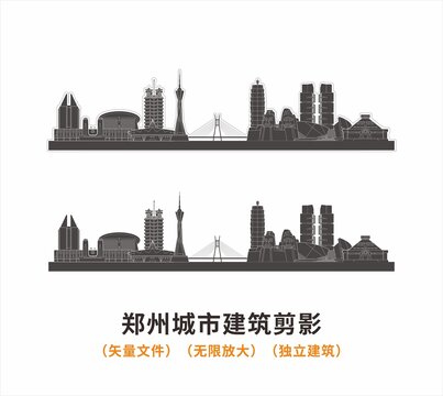 郑州城市剪影