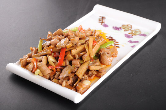 杏鲍菇烧大肠