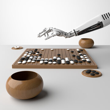 机器人下围棋