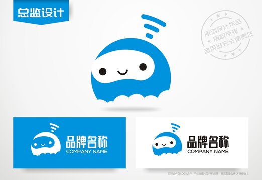 智能机器人标志
