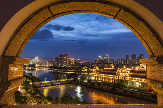 福州烟台山夜景