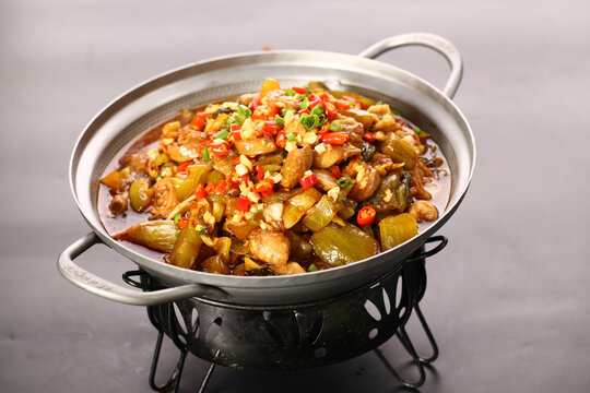 酸菜香大肠