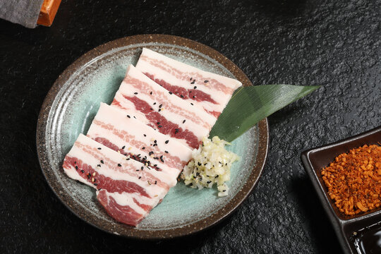 黑猪五花肉