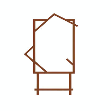 中式宣传牌