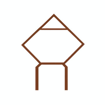 中式宣传牌