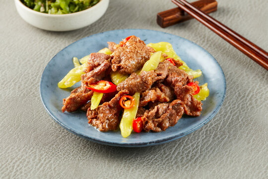 泡椒炒牛肉