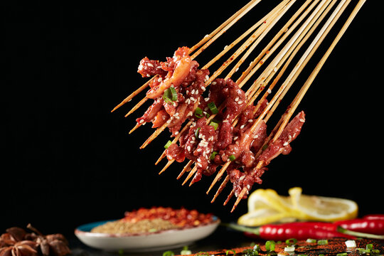 烤小牛肉串