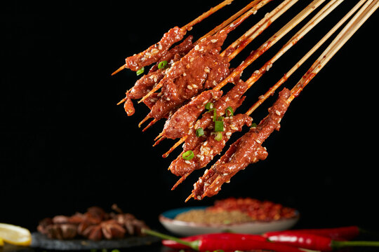 烤串一手串