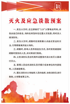 消防制度牌