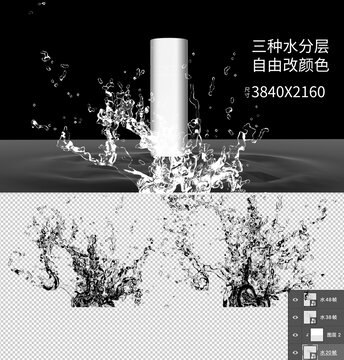 化妆品补水海报