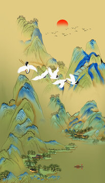 山水画