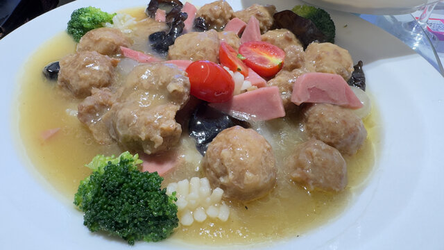 瘦肉圆子