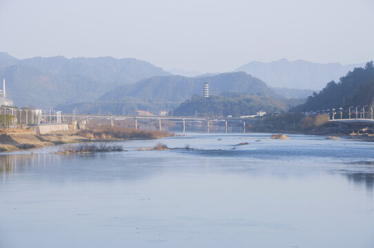 光泽山水风光