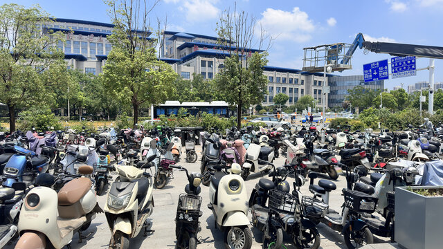 电动车停车区